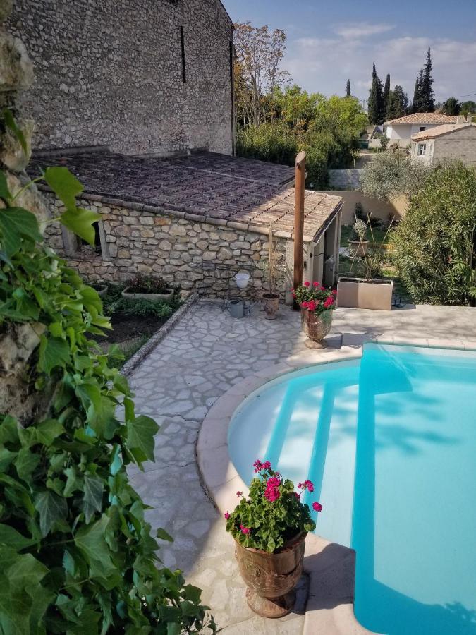 La Dolce Vita - Studio Dans Propriete Avec Piscine Montpeyroux  Εξωτερικό φωτογραφία